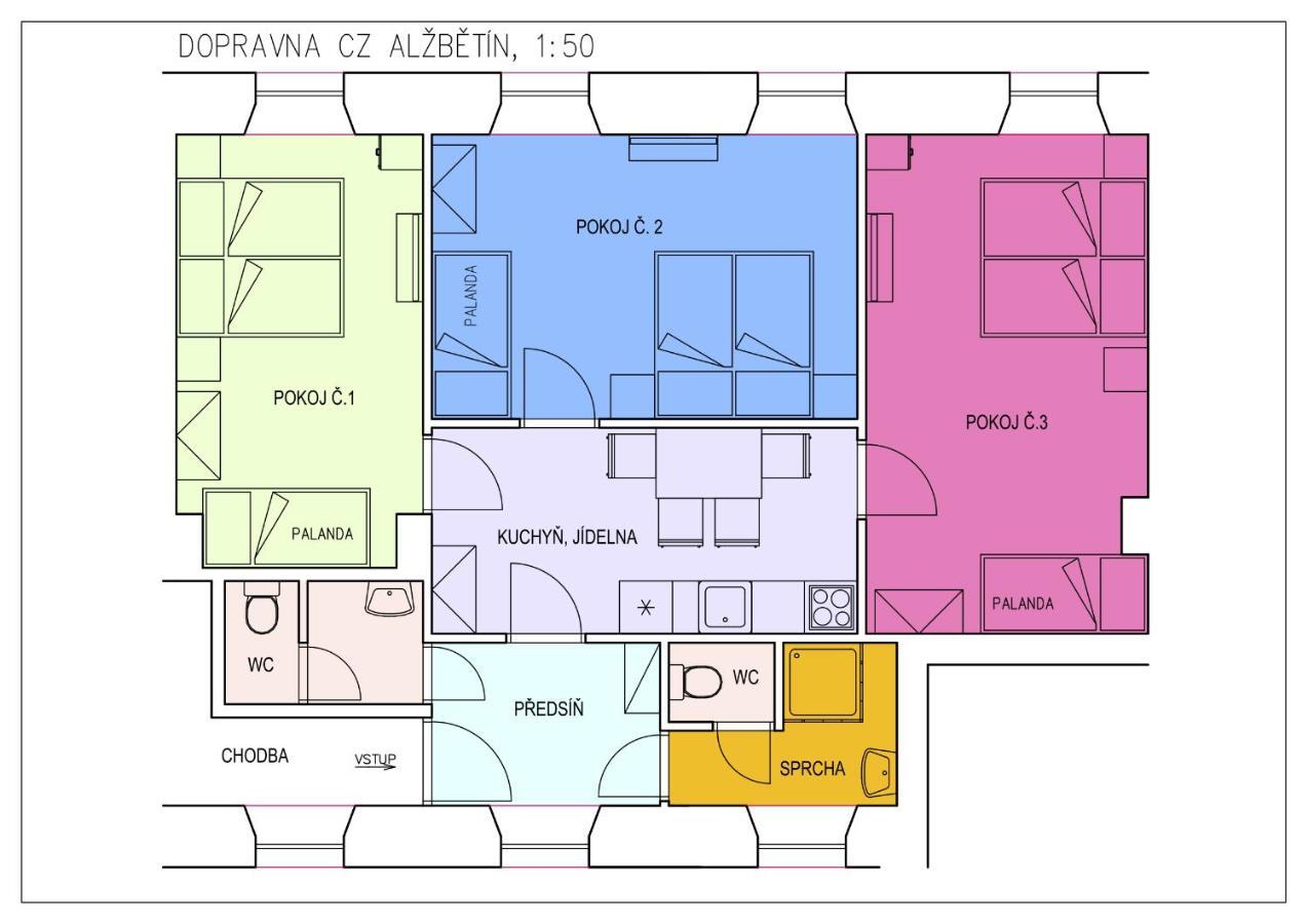 Dopravna Alzbetin Aparthotel Železná Ruda Εξωτερικό φωτογραφία